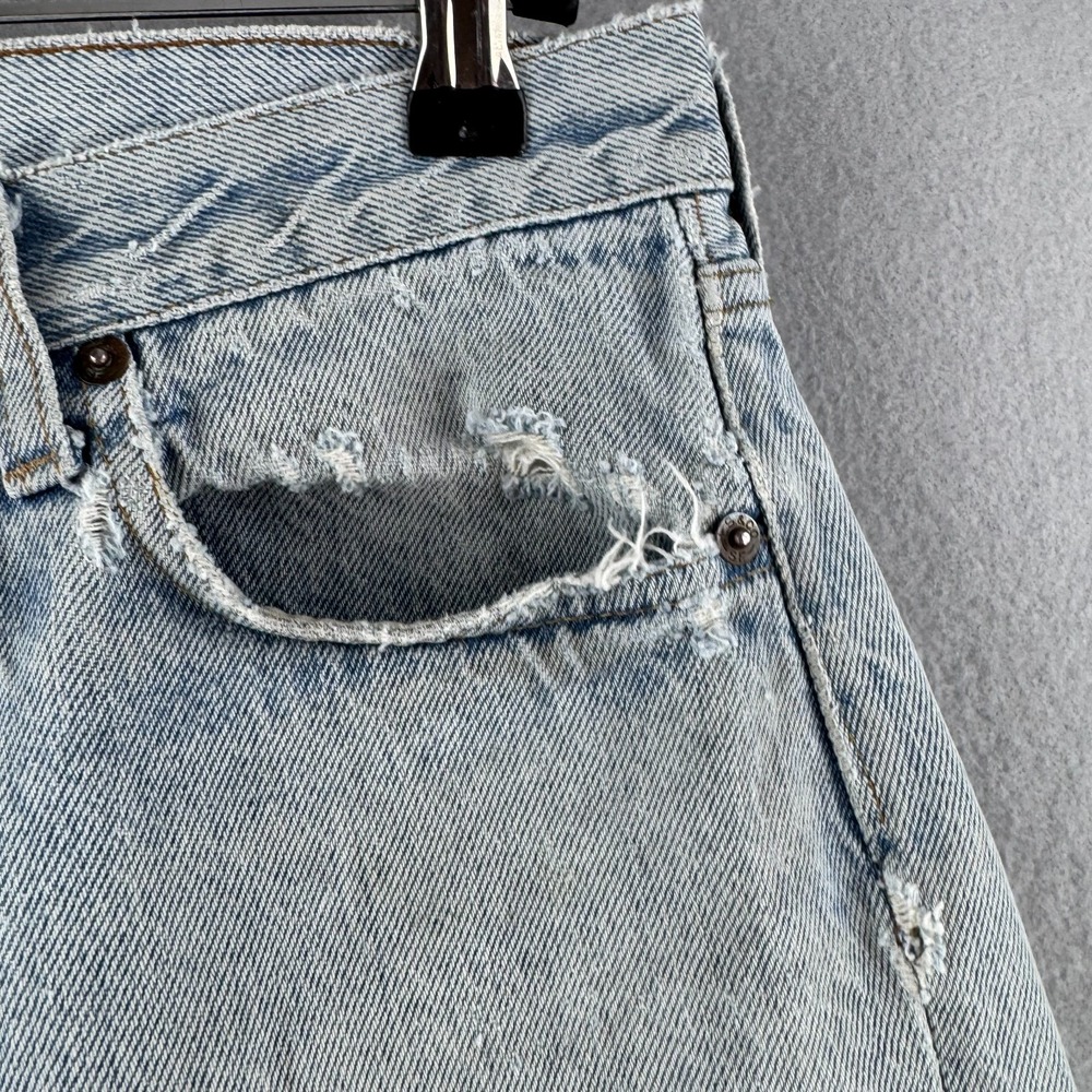 Vintage Levis Jeans Mens Fits 28x32 Blue 501 Straight Leg 80s Made in USA - Picture 4 of 16
